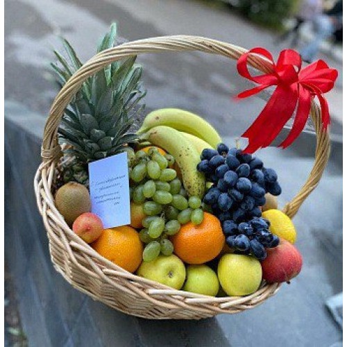 Купить на заказ Корзина с фруктами 5 с доставкой в Шемонаихе